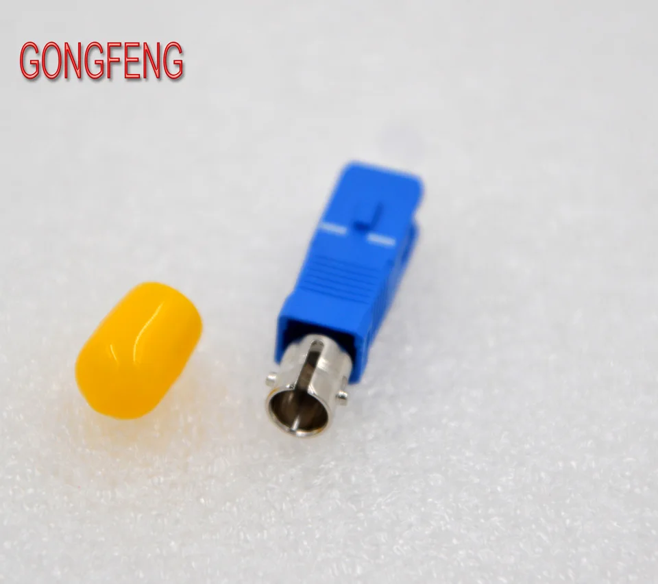 GONGFENG 10 шт. новый оптический волоконный соединитель одномодовый ST/ UPC К SC/UPC фланец