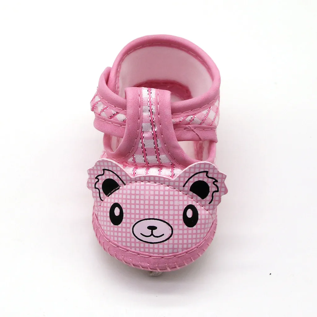 Детская обувь новорожденного девочки мультфильм маленький Bea Prewalker мягкая подошва одиночная обувь ребенка первые шаги детские сапоги menina
