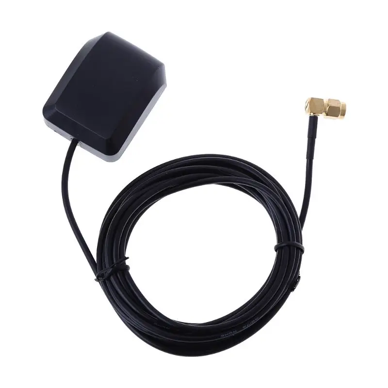 

3 Meters GPS Antenna Navigation Positioning Aerial Curved Male SMA Connector Car Repeater Receiver Transmitter Vehicle GPS