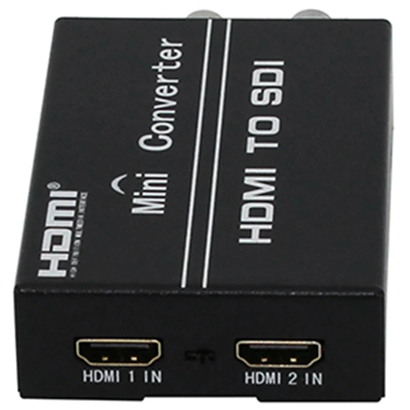 

HDMI TO HD-SDI Converter,2 HDMI input with switch function and 2 SDI output
