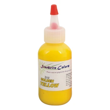 

Golden yellow colors permanent makeup pigment 60ml/bottle(2OZ)cosmetic tattoo ink paint set 5pcs/lot