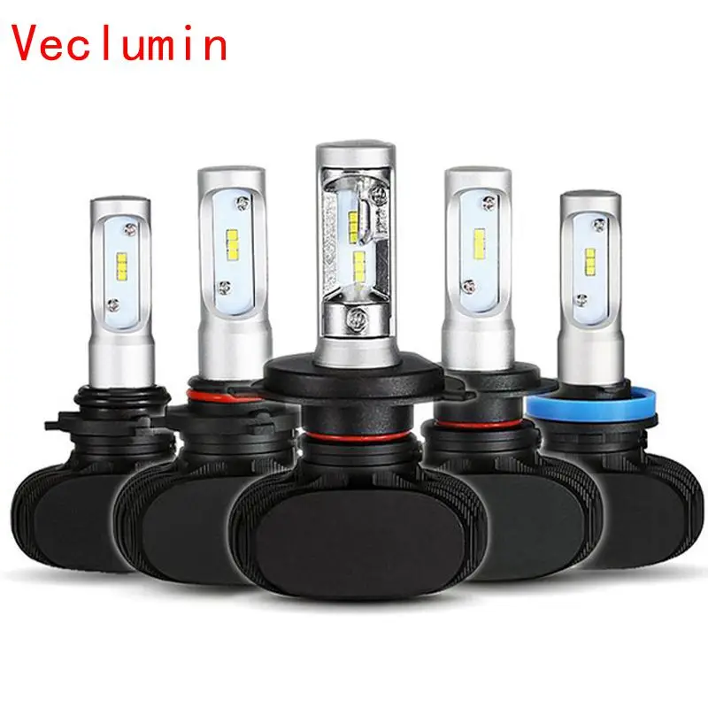 

S1 h1 led h11 H4 H7 H8 H9 H13 9005/HB3 9006/HB4 9012 800/881 50w 8000lm led headlight Auto car light bulb Fog Light