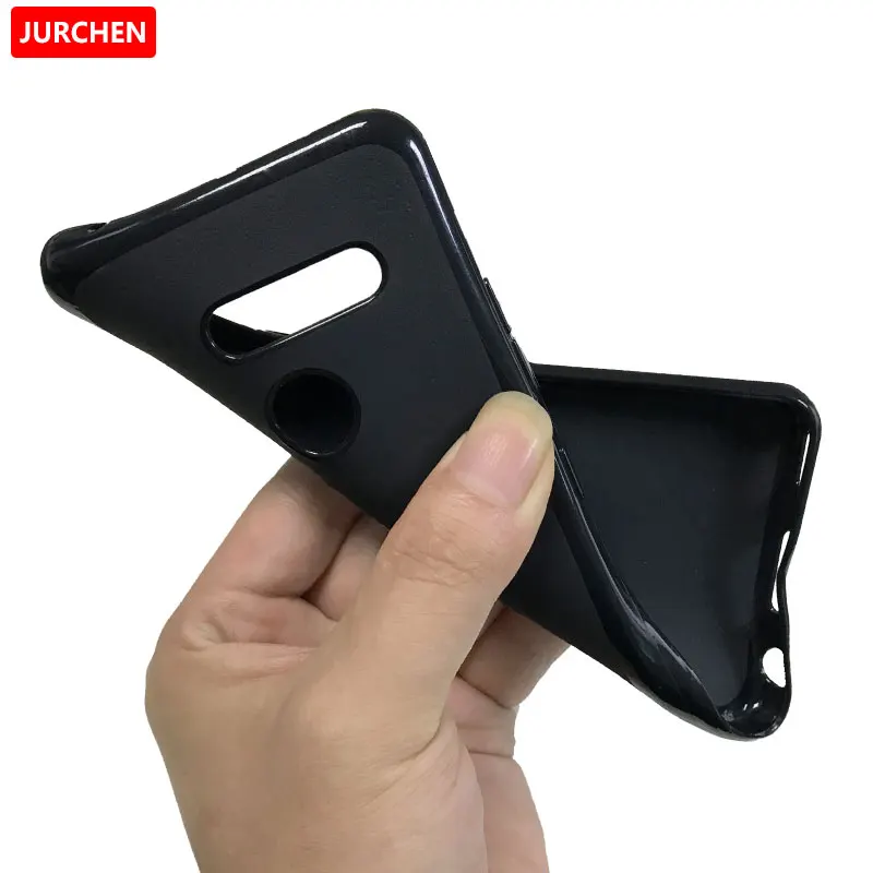 Чехол JURCHEN для LG G8s чехол ThinQ телефона с милым рисунком цветами силиконовый мягкий