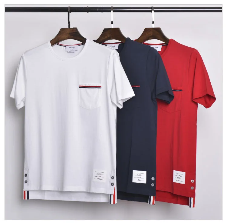 Модная брендовая футболка для мужчин и женщин, летняя однотонная хлопковая Футболка с круглым вырезом