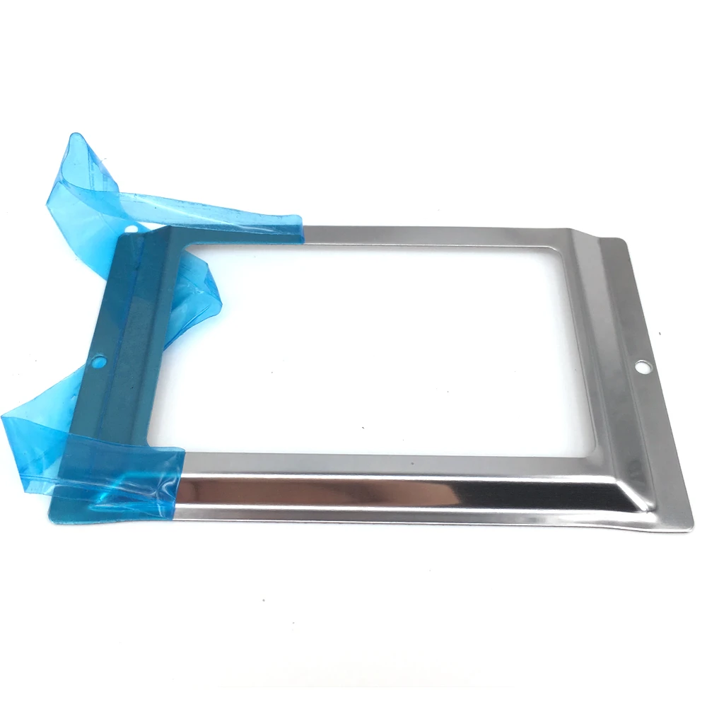 111*67MM Large Stainless steel Classical Vintage Iron Black Tags Frames Holder, Drawer Card Label Holders Decorative Lab