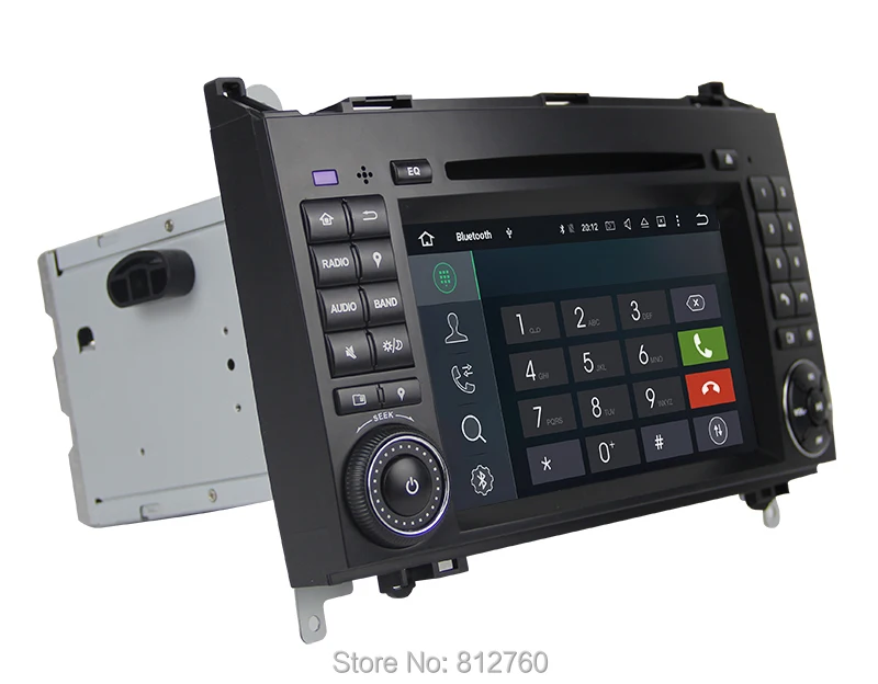 Discount Quad Core 2G RAM Android 7.1 Car DVD GPS For Mercedes benz B200 sprinter W169 W245 W906 Viano Vito W639 Car Radio Head Unit 2