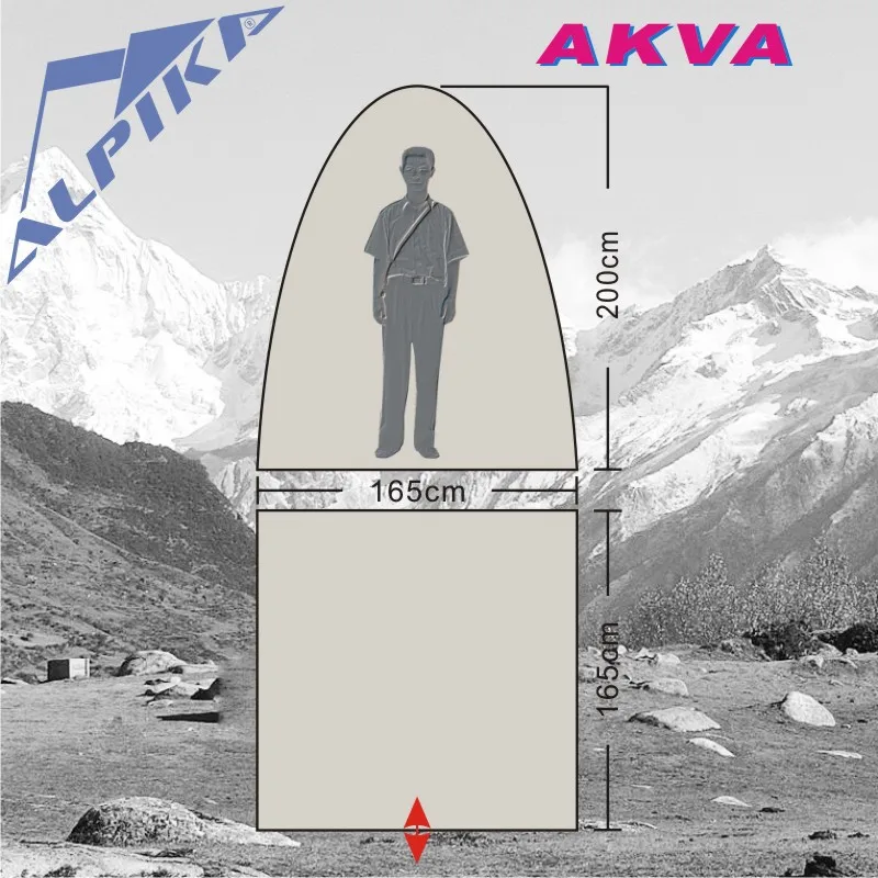 ALPIKA распродажа высокое качество большой душ раздевалка Открытый Кемпинг