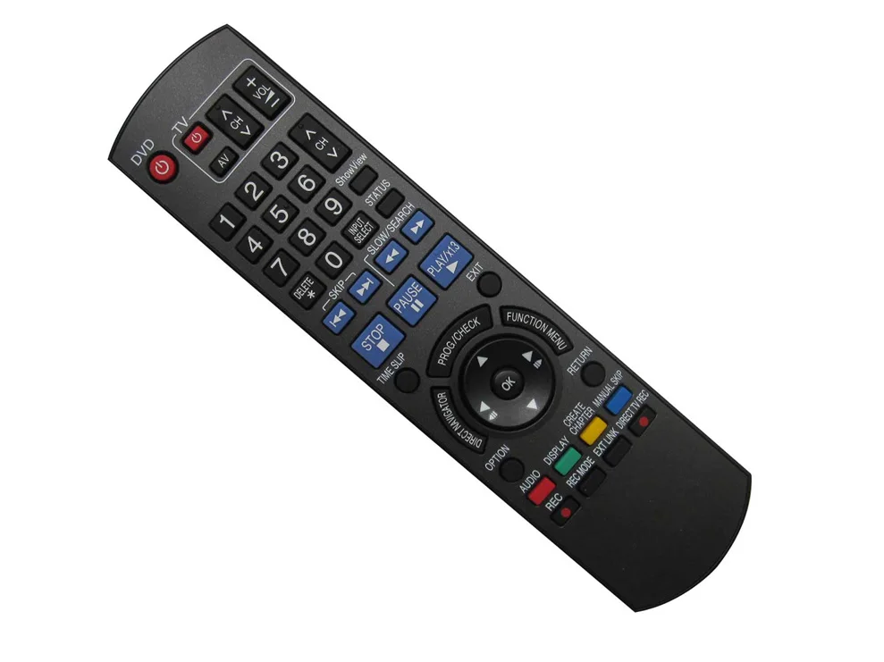 

Used Remote Control For Panasonic DMR-EH49 DMR-EH59 DMR-EH595 DMR-EH69 DMR-EH695 N2QAYB000124 N2QAYB000125 DVD Recorder