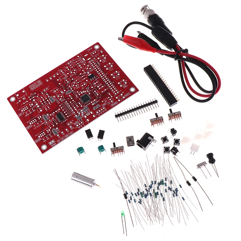 

1 Set New Fully Assembled DSO138 Open Source 2.4" TFT Digital Oscilloscope (1Msps) With FREE Probe