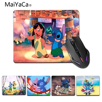 

MaiYaCa New Designs Lilo Stitch Beautiful Anime Mouse Mat Size for 180x220x2mm and 250x290x2mm Small Mousepad