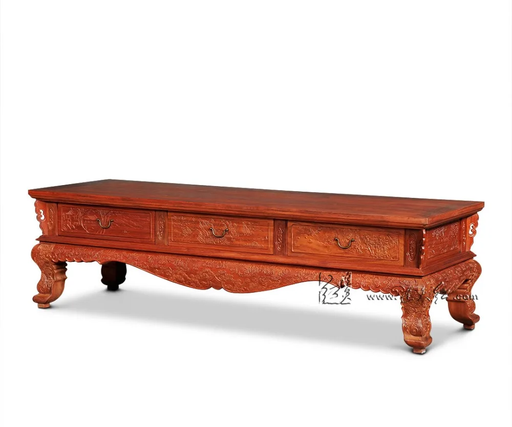 Home Living Room Rosewood Furniture TV Stand Solid Wood Side Tables Home Living Room Rosewood Furniture TV Stand Solid Wood Side Tables New Classical Antique TV Console Desk Carven Wooden Cabinets - Home Living Room Rosewood Furniture TV Stand Solid Wood Side Tables