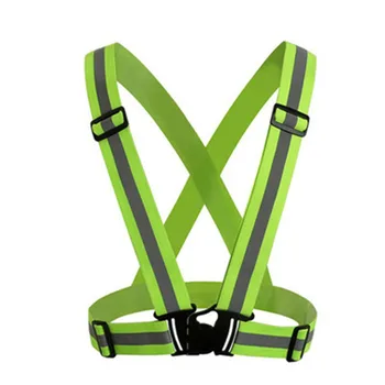 

Reflective Safety Bicycle Vest Strips for Construction Traffic Visibility Security Jacket Reflective Strips Wear Uniforms