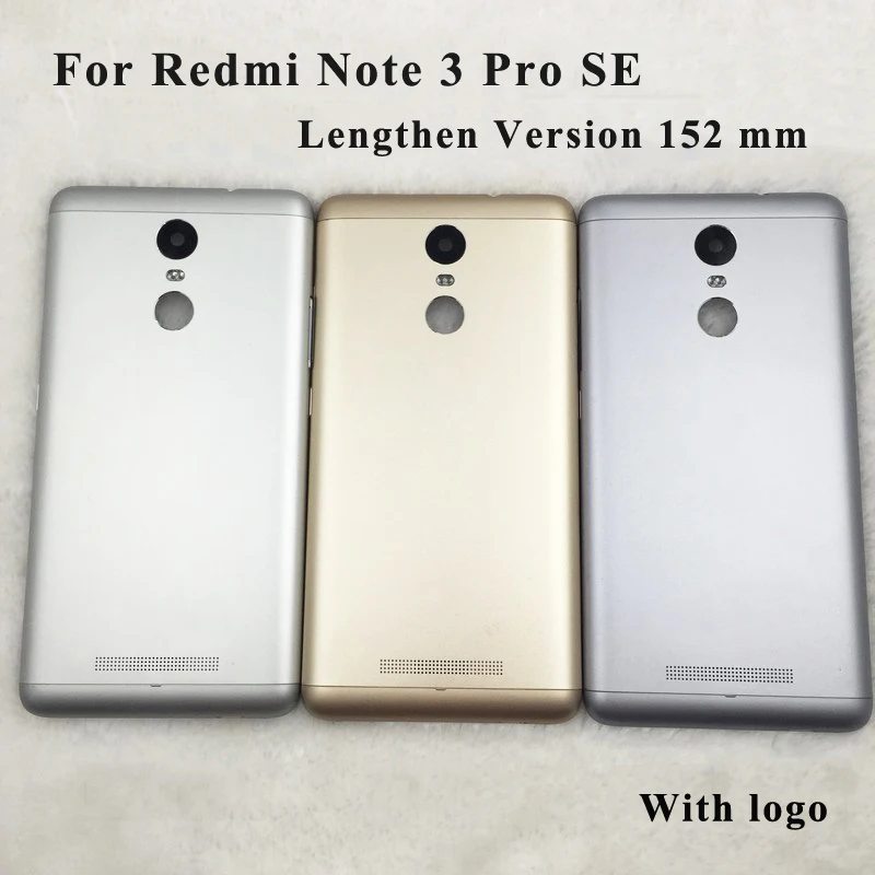 

Original Battery Door Back Cover Housing Case For Xiaomi Redmi Note 3 Pro SE Lengthen Version (152 mm) With Power Volume Buttons