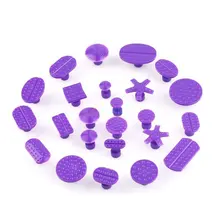 PDR Puller Tabs Gliston 28pcs PDR Glue Tabs Painless Dent Repair Tools PDR Tabs Tools for Car Body Dent Remover 