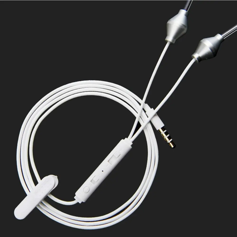 Anti Radiation Binaural Earphones Universal 3.5mm Noise Cancelling Air