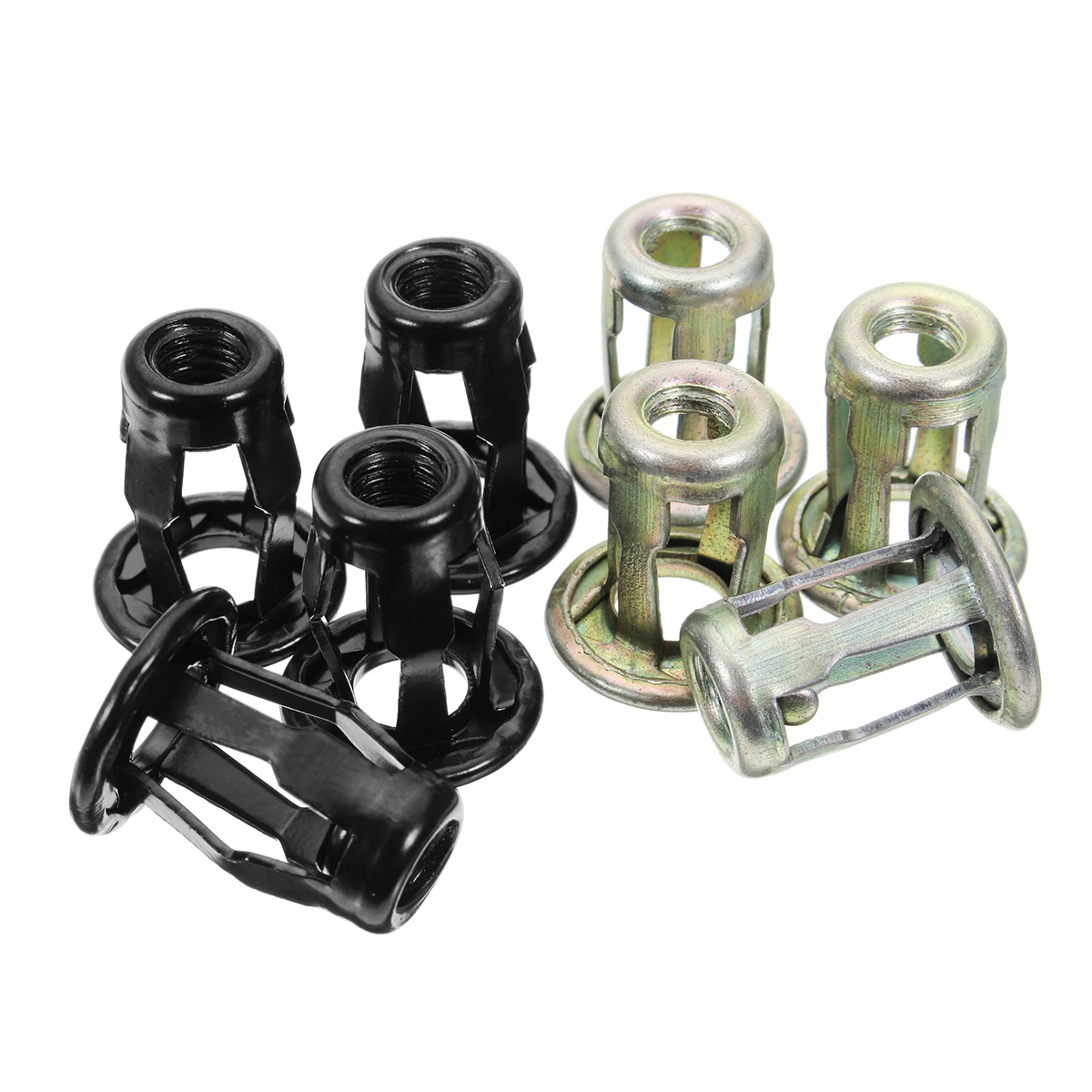 

10Pcs Car Front/Back License Plate Install Fastener Metal Screw Base Fixed Clips for Audi A3 A4L A6L A8 Q3 Q5 Q7