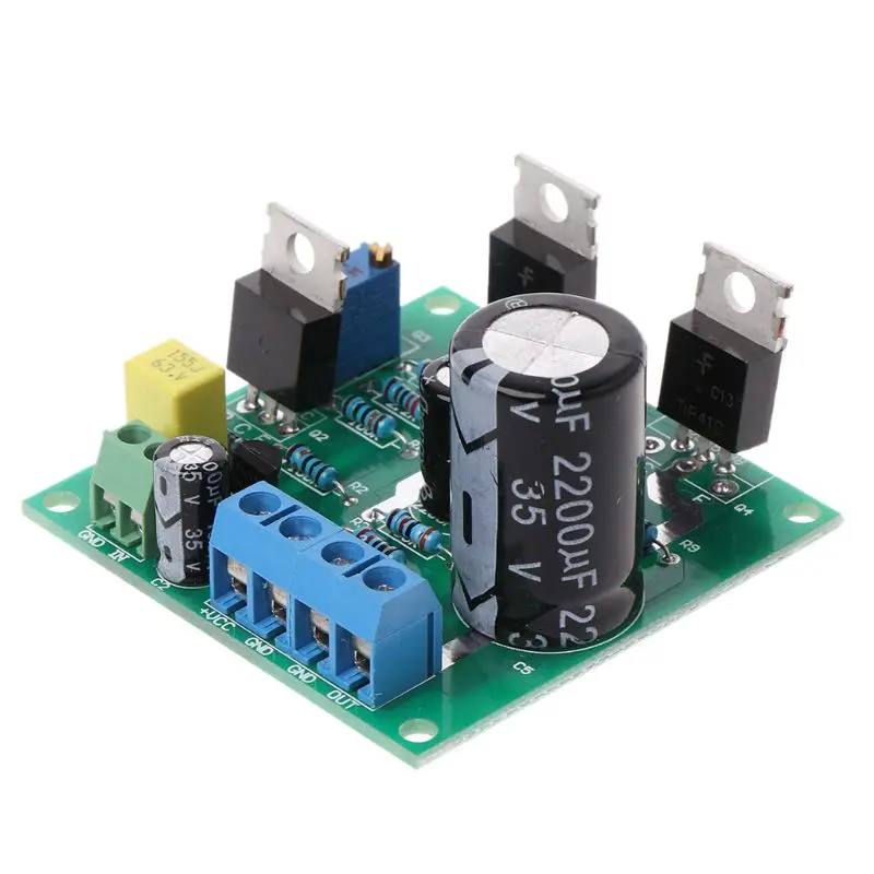 

#-Mini 1969 TIP41C Mono Channel DC 12V High Power Digital Audio Amplifier Assemble Board
