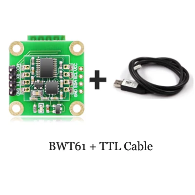 Bluetooth Инклинометр BWT61 Высокоточный 6-Axis AHRS акселерометр+ гироскоп+ угол(XYZ, 100 Гц Выход), Поддержка ПК/Android/Arduino - Цвет: BWT61-TTL Line