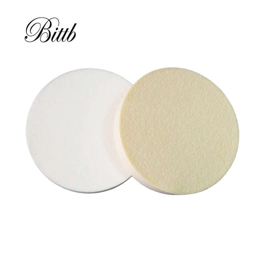 

Bittb 2Pcs/Lot Makeup Sponge Powder Puff Facial Contour Cosmetic Puffs Foundation Concealer Sponge Makeup Maquiagem Tools
