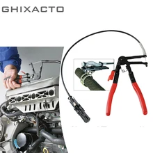 Auto Vehicle Tools Cable Type Flexible Wire Long Reach Hose Clamps Pliers for Car Repair Hose Clamp Removal Plier Dropshipping automotive tools cable type flexible wire hose clamp pliers kit for car repairs hose clamp removal tool alicate