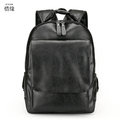 

XIYUAN Fashion Men Genuine Leather Backpacks High Quality Brand Design Casual Men BACKPACK Travel Bags Vintage mochila hombre