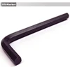 Llave hexagonal de 3mm, 50 Uds., enchufe de llave hexagonal métrica, herramientas de acero m3 Allen 45 #, herramienta DIY negra, fabricante de sujetadores de China ► Foto 3/6