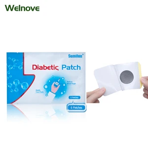 6Pcs Diabetes Patch Reduce High Blood Sugar Diabetes Patch Medications Natural Herbs Diabetic Plaster K03201