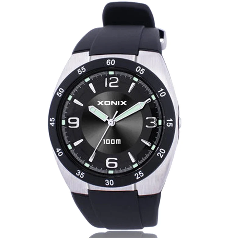 Prix Chaude!! mode Hommes Montres de Sport Étanche 100 m Plaisir En Plein Air Quartz Montre De Natation Montre de Plongée Montre Homme
