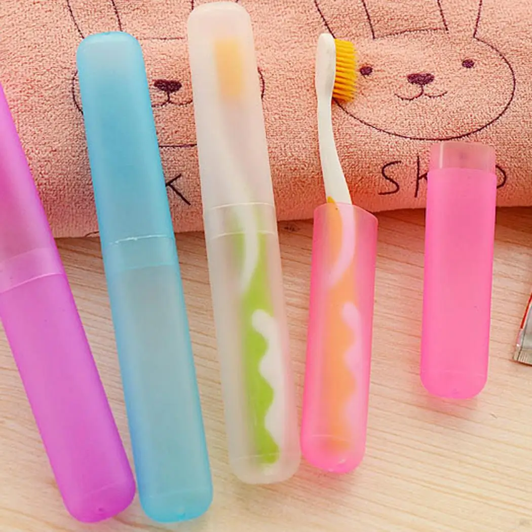 Portable Travel Toothbrush Holder cover Toothpaste Box Hiking Camping Cap Household Storage Cup Outdoor Bathroom Accessories Portable Travel Toothbrush Holder cover Toothpaste Box Hiking Camping Cap Household Storage Cup Outdoor Bathroom Accessories
