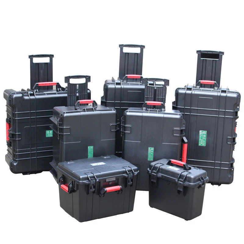 LAOA Suitcase Tools Case Toolbox File Box Impact Resistant Safety Cases Equipment Camera Case with Pre-cut Foam Lining