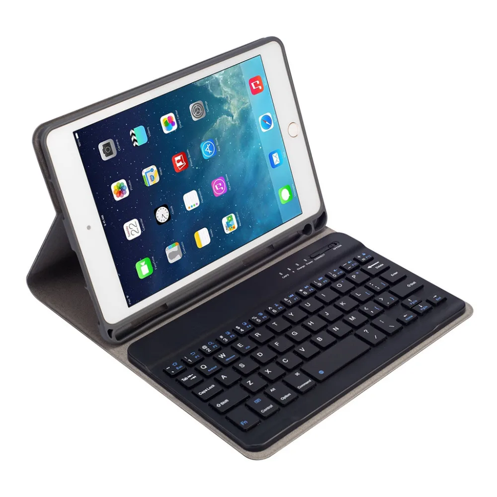

Suitable For IPad Mini5 / 4 RK405 Detachable Plastic Ultru Slim Bluetooth 3.0 Keyboard Case high-end atmosphere Ergonomic design