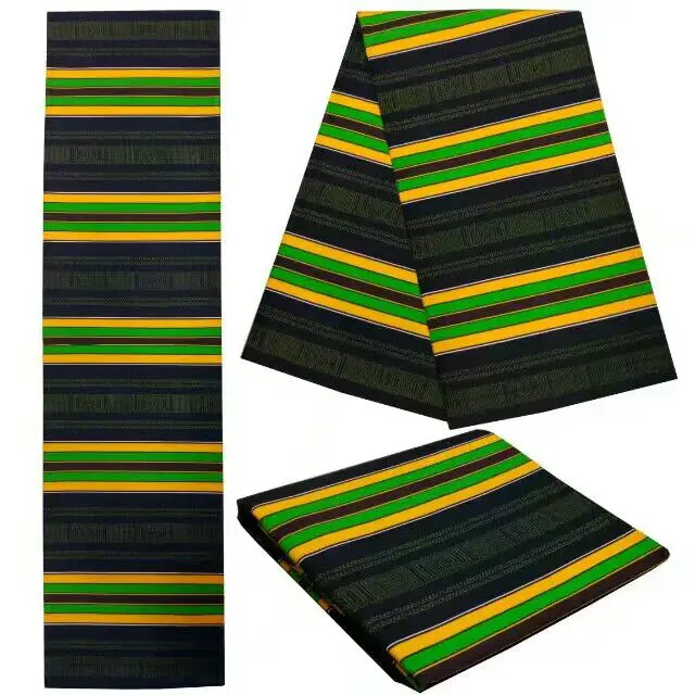 

6 Yards/lot Fashionable black printed hollandais batik wax nice pattern african wax fabric for clothes WH2