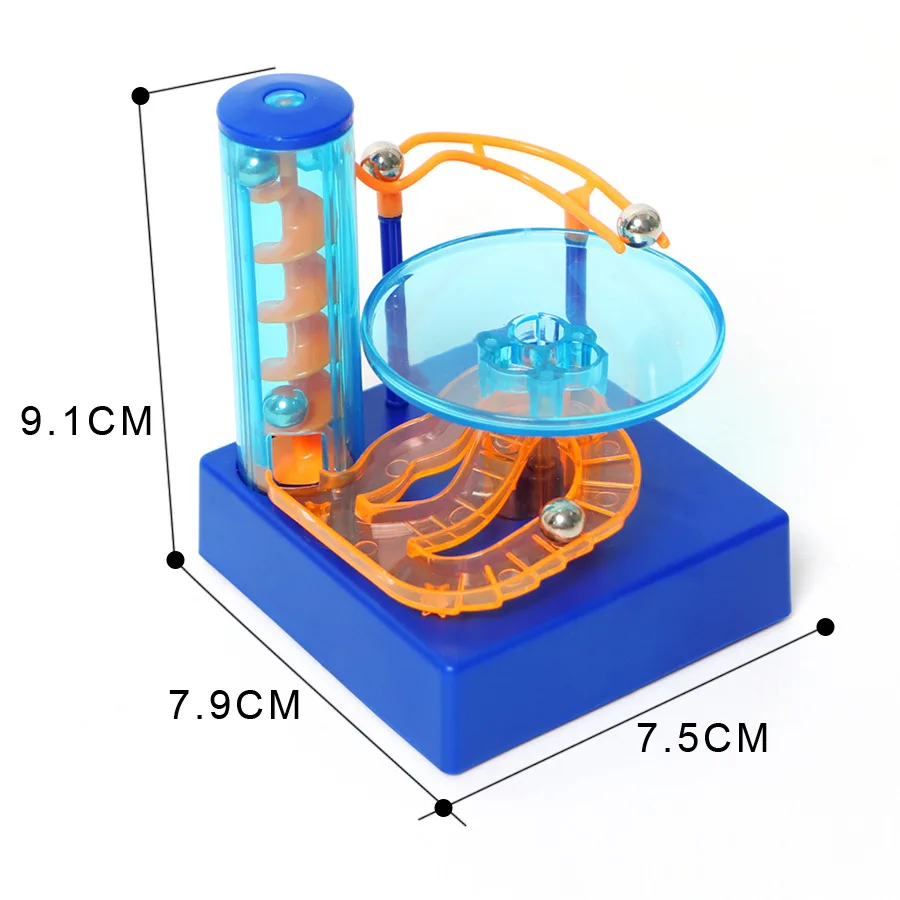 Электрический лабиринт мяч трек мраморный трек Запуск блоков DIY вставленные строительные блоки ранние образовательные головоломки игрушки для детей