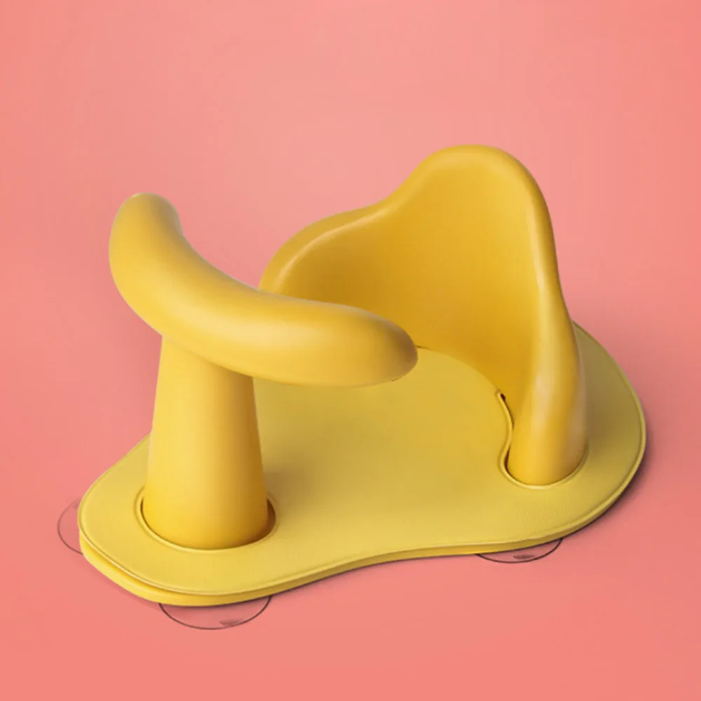 Tub Seat Baby Bathtub Pad Mat Chair Safety Security Anti Slip Baby Care Children Bathing Seat Washing Toys Four Color