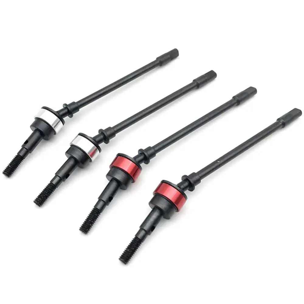 

2Pcs Hard Steel Front Axle Drive Shaft for 1/10 RC Car Rock Crawler Axial SCX10