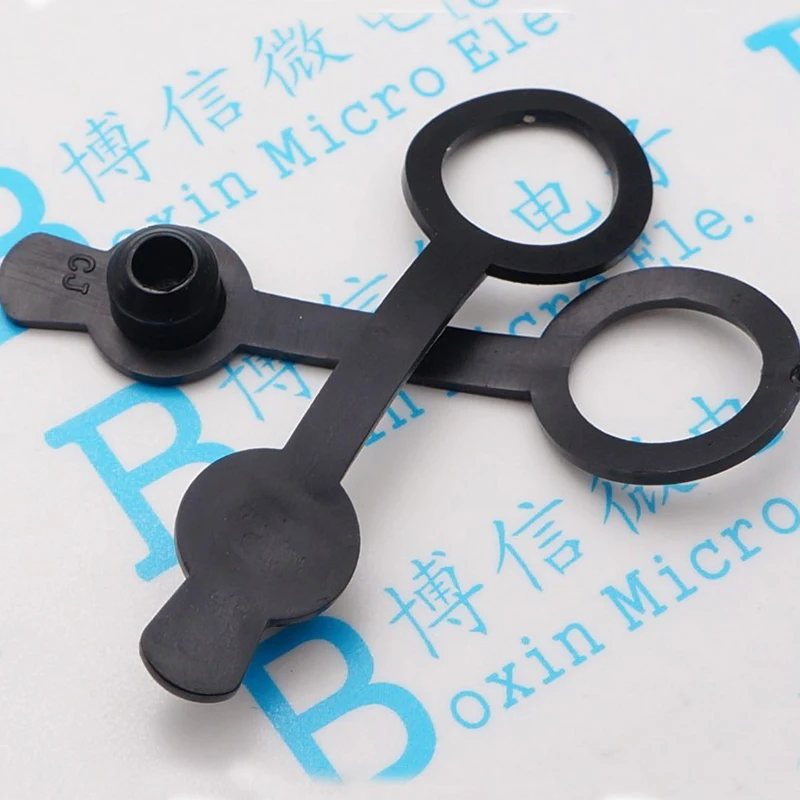 

DC-022 Plastic Waterproof Cap DC Power Socket Dedicated Waterproof Cap Waterproof Buckle