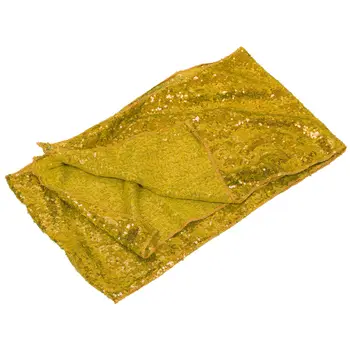 

New Table Runner Wedding Party Decorations Bling Cloth