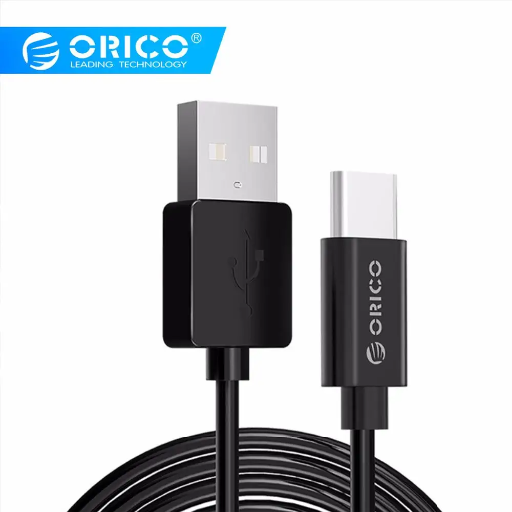 ORICO 2A USB кабель синхронизации данных Реверсивный type-c зарядный кабель для samsung Xiaomi huawei Andriod мобильных телефонов зарядный шнур