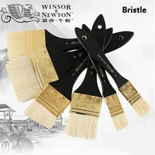 WINSOR& NEWTON щетиной Экстра тонкие масло и кисти для акриловых красок художника специальные кисти дерево