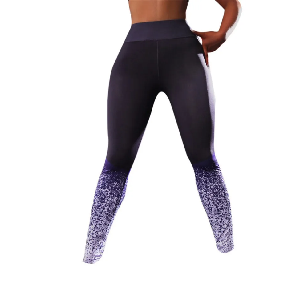 2019 Woman Sports Yoga Pants Fitness Running Outdoor Sports Skinny High Waist Pants Summer Quick Dry pretty Woman 40M17 (2)