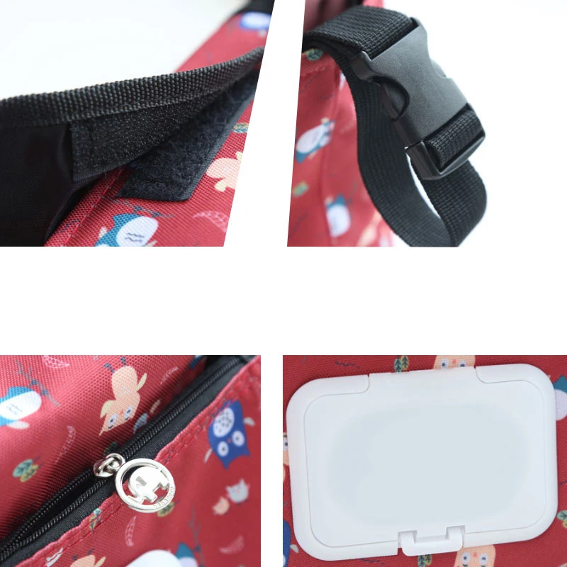 متعددة الوظائف عربة حقيبة تخزين قابلة للحمل مع الكتف حزام الطفل حفاضات حقيبة ل مومياء حقيبة الطفل الحفاض منظم الحقيبة