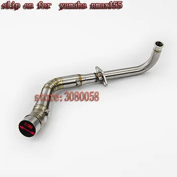 

NMAX155 Motorcycle Full System Slip-On Exhaust Pipe Scooter Front of Exhaust Pipe Stainless Steel For YAMAHA NMAX 155