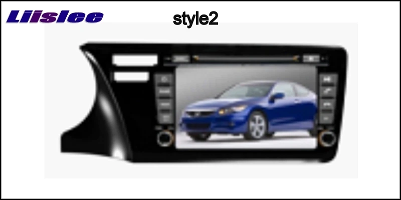 For Honda City 2014~2017 LiisLee Car Multimedia TV DVD GPS Audio Hi-Fi Radio Original Style Navigation4