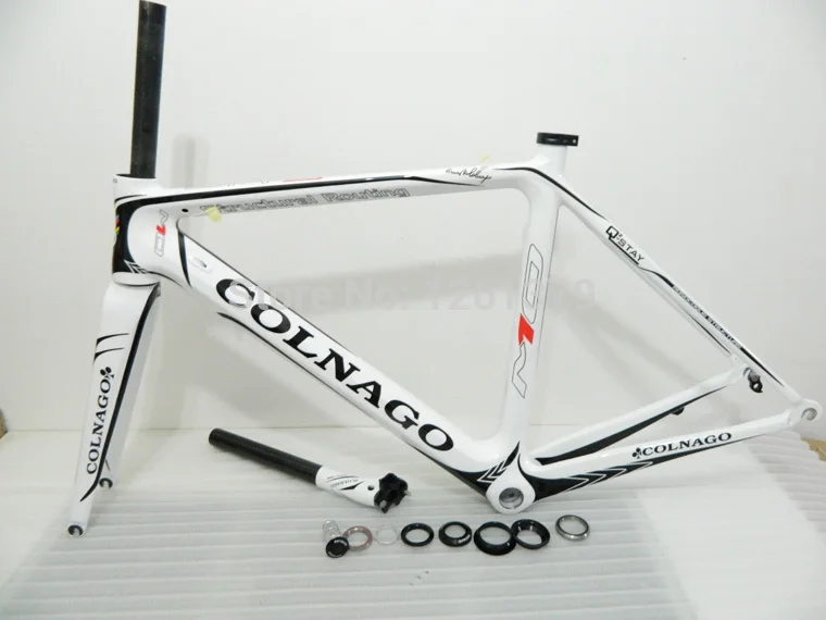 2014 Colnago M10 T07 White Black Carbon 