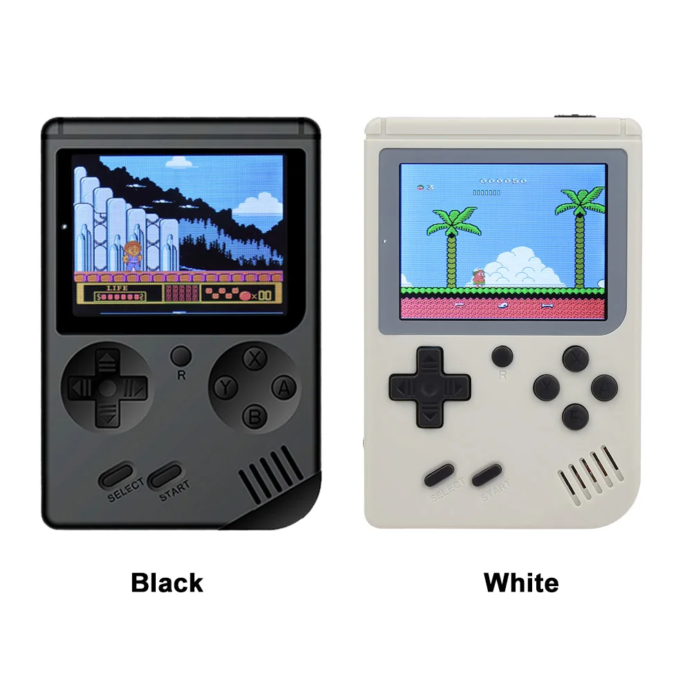 

Best Gift For children Retro Mini 2 Handheld Game Console Emulator Built-in 168 Games Video Games Handheld Game Player for FC