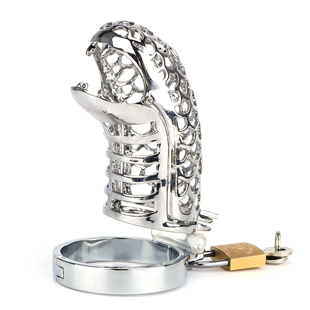 IKOKY Snake Totem Male Chastity Device Cock Rings Chastity Lock Belt Penis Rings Various Sizes Sex Toys for Men Male Cock Cage 4 IKOKY Snake Totem Male Chastity Device Cock Rings Chastity Lock Belt Penis Rings Various Sizes Sex Toys for Men Male Cock Cage 4