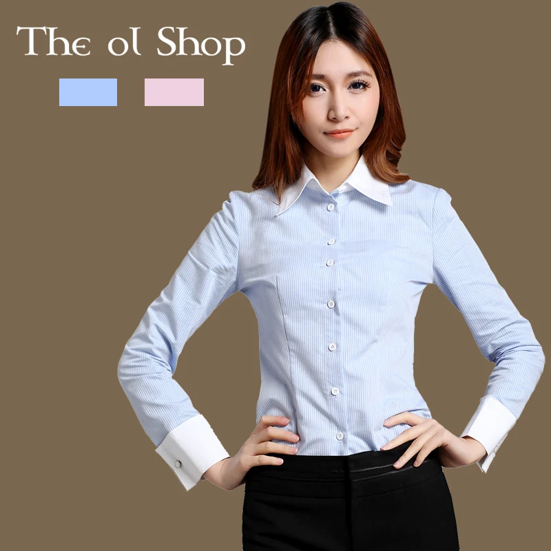 womens french cuff dress shirt