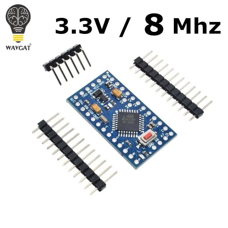 

WAVGAT Atmega328 3.3V Version Pro Mini Module 8M For Compatible