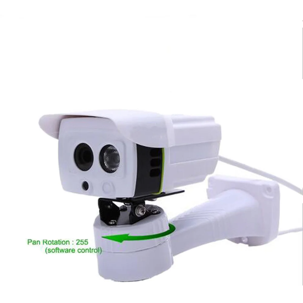 

Wired 255 degree Pan Horizontal Rotation 720P IP Camera Outdoor waterproof IP66 Camera IP P2P smart Phone remote View IPCam