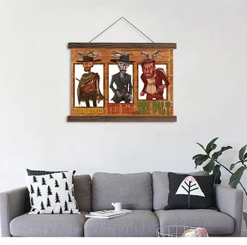 

Artryst print painting cartoon comics modern style Person poster artworks ready to hang for living room scroll canvas SCP (30)